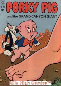 PORKY PIG (1942 Series)  (DELL) #1 FC #351 Very Good Comics Book