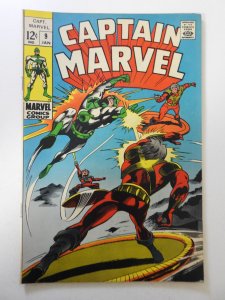 Captain Marvel #9 (1969) FN+ Condition!