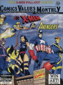 Comics Values Monthly #85 (with poster) FN ; Attic | Avengers/X-Men