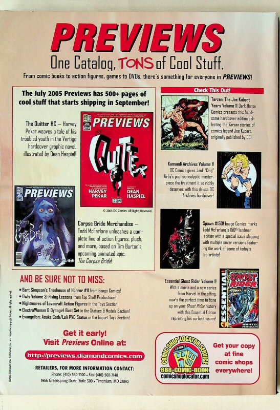 Comic Buyer's Guide #1608 Sep 2005 - Krause Publications 