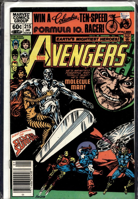 The Avengers #215 (1982) The Avengers