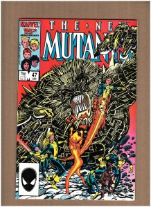 New Mutants #47 Marvel Comics 1987 Chris Claremont, Warlock NM- 9.2