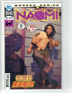 Naomi #3 VF 1st Print, DC, 2019; Brian Michael Bendis; Kaci Walfall CW show