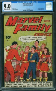 Marvel Family #2 (1946) CGC 9.0 VFNM