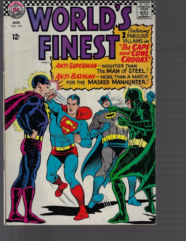 World's Finest #159 (DC, 1965)  FN/VF