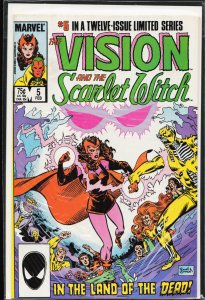 The Vision and the Scarlet Witch #5 (1986) The Vision