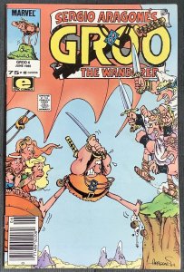 Groo the Wanderer #4 Newsstand Edition (1985, Marvel) VF