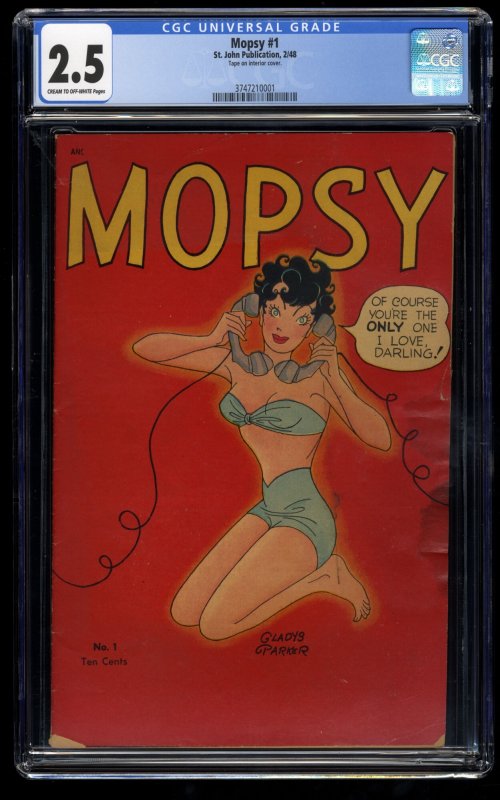 Mopsy #1 CGC GD+ 2.5 Cream To Off White