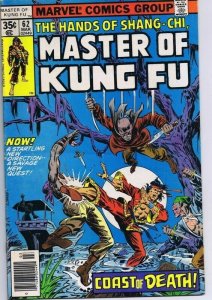Master of Kung Fu #62 ORIGINAL Vintage 1978 Marvel Comics