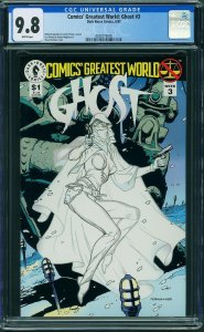 COMICS' GREATEST WORLD: GHOST #3, CGC 9.8 NM/MT