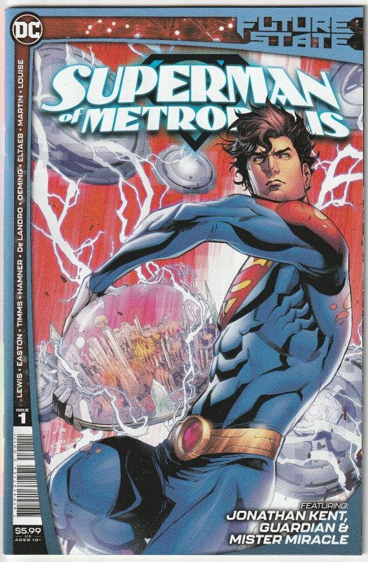 Future State Superman Metropolis # 1 Cover A NM DC [H7] 