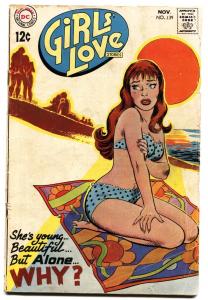 Girls' Romances #138 1969-DC-swimsuit bikini cover-g/vg