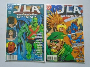 JLA 80-Page Giant #1-2 8.0 VF (1998-1999)