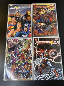 Avengers JLA 2003 Marvel DC Comics Complete Set 1-4 Kurt Busiek George Perez