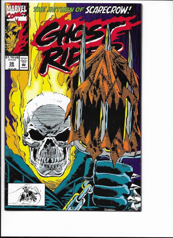 Ghost Rider #38 Direct Edition (1993)