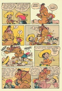 SPUNKY JUNIOR COWBOY #4 (Sept1950) 5.5 FN- JACK BRADBURY's Talking Horse Stanley
