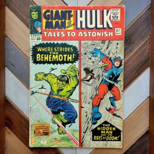 TALES to ASTONISH #67 VG (Marvel 1965) HULK & GIANT-MAN! Jack Kirby & Stan Lee!