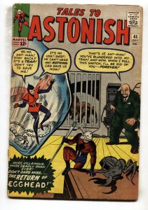 TALES TO ASTONISH #45--ANT-MAN--2nd appearance Wasp--Marvel--comic book