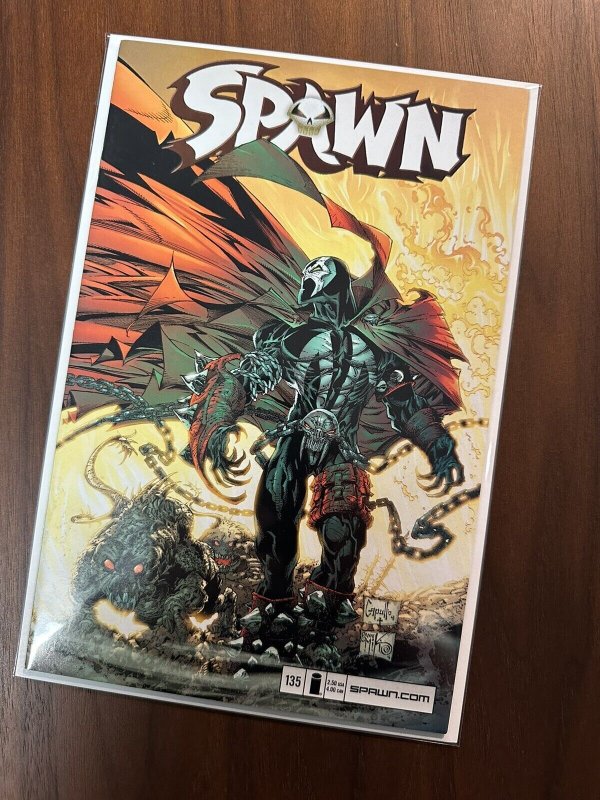 Spawn #135 VF+ Low Print Run Todd McFarlane & Greg Capullo (Image 2004)