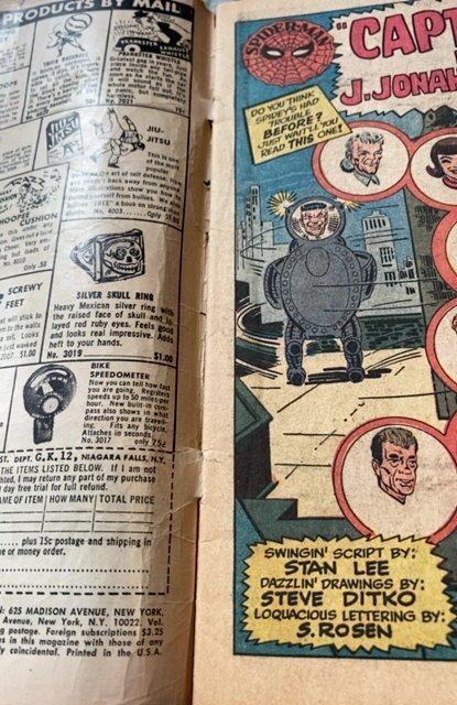 The Amazing Spider-Man #25 (1965)spider slayer/to hunt a spider