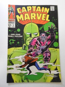 Captain Marvel #8 (1968) VG/FN Condition!