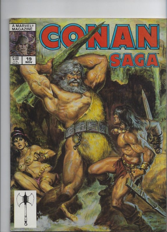 Conan Saga #19 (1988)