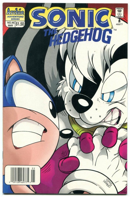 SONIC THE HEDGEHOG #46 1997--Archie Comics-Sega