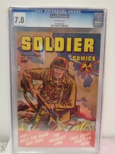 Soldier, #5 Sept. 1952 CGC graded 7.0