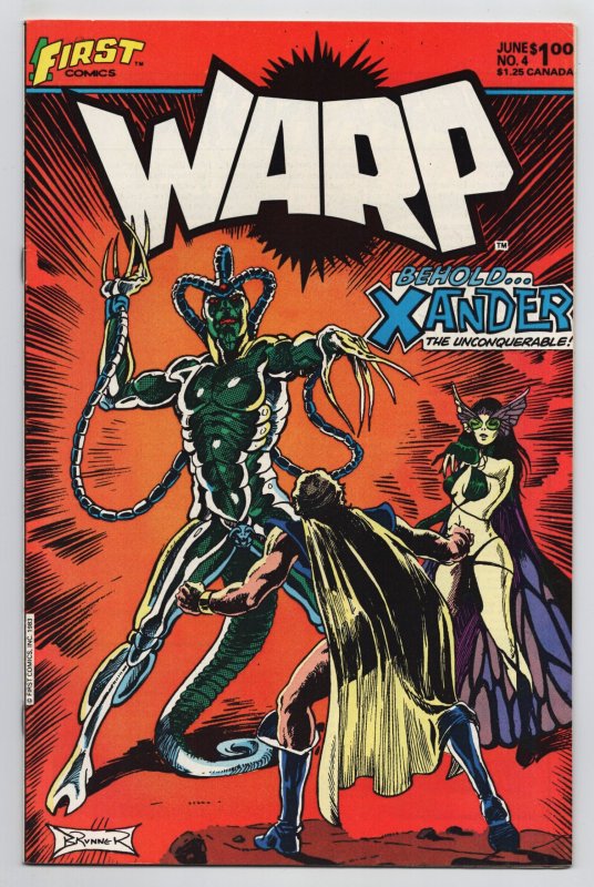 Warp #4 (First Comics, 1983) FN/VF