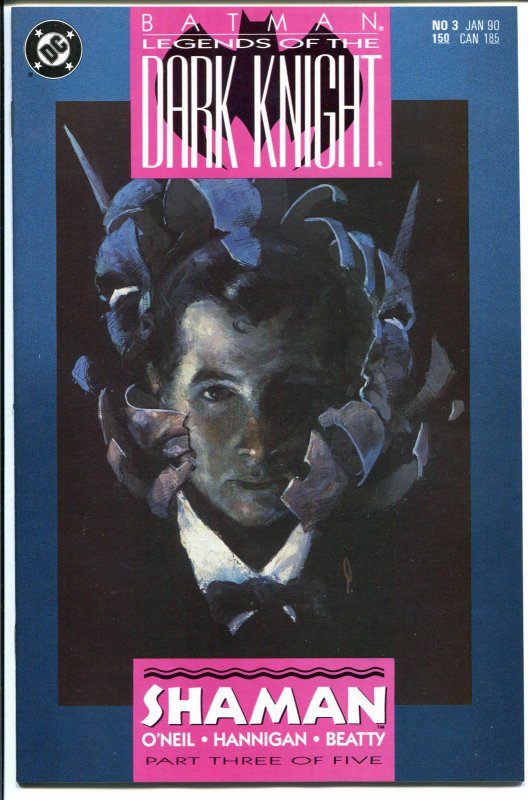 BATMAN: LEGENDS OF THE DARK KNIGHT #3, Shaman, 1989, NM+