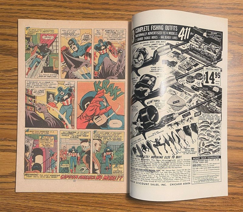 Captain America #146 (9.2 NM ) 1st Sal Buscema, Hydra (1972)