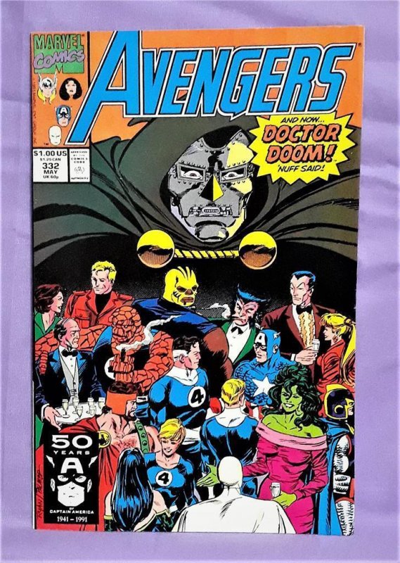 AVENGERS #323 - 332 1st Appearance Origin of RAGE (Marvel 1991) 