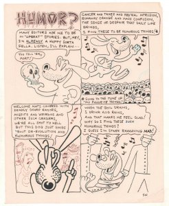 Morty the Dog Humor Underground Comic Book Art Page - art by Steve Willis