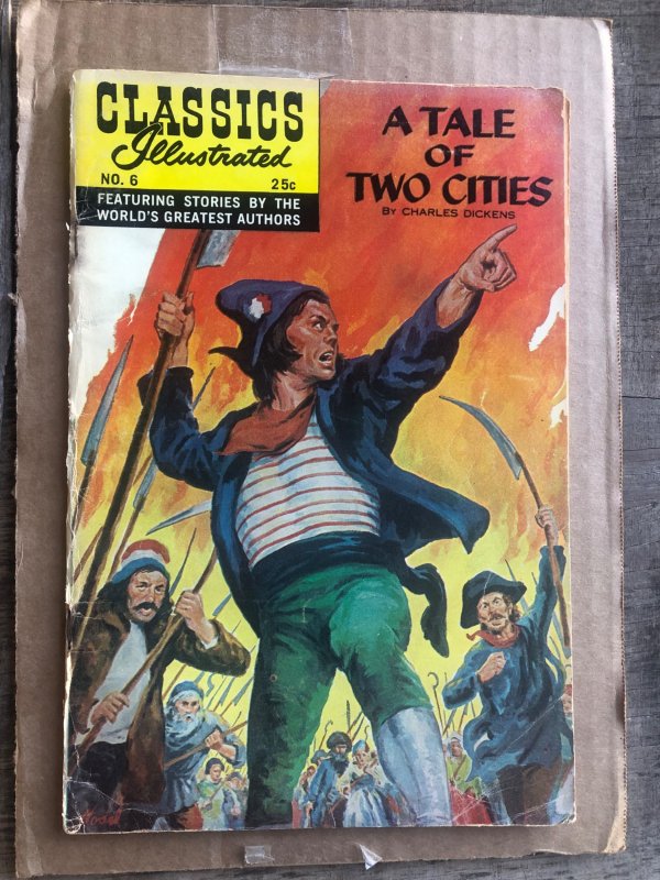 Classics Illustrated #6 Reprint Cover (1942)