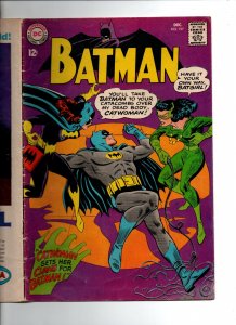 Batman #183 - Batgirl vs Catwoman - Robin - 1967 - VG