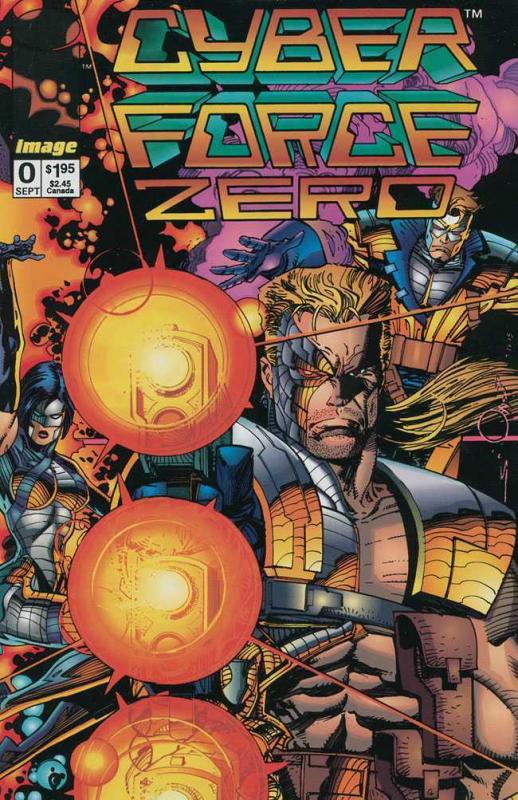 CYBERFORCE  10-Different, Mutant Super Hero Team,