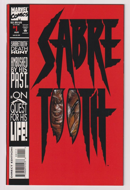 Marvel Comics! Sabretooth! Issue #1-4! FULL SET!