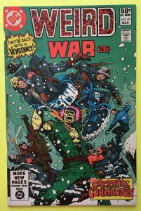 WEIRD WAR TALES 97 CREATURE COMMANDOS DC 1981