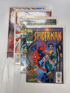 4 Peter Parker Spider-Man MARVEL comic books #1 2 3 4 64 RC3