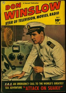 Don Winslow of the Navy #68 1951- Fawcett golden age photo cover VG-
