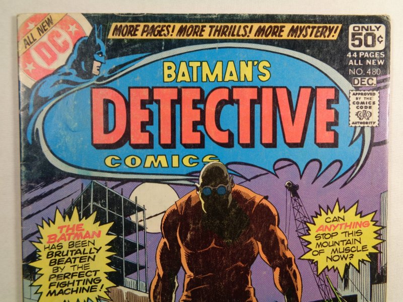 Detective Comics #480 Batman DC 1978
