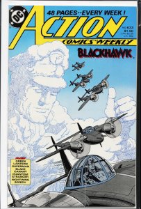 Action Comics Weekly #633 (1989) Blackhawk