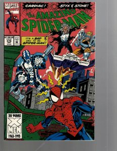 10 Amazing Spider-Man Marvel Comics #371 372 373 374 375 376 377 378 379 380 TJ2