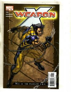 12 Weapon X Marvel Comic Books # 17 18 19 20 21 22 23 24 25 26 27 28 X-Men CJ6