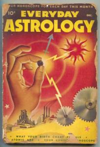 Everyday Astrology Pulp December 1945- SCHOMBURG COVER low grade