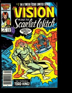 Lot of 12 Vision and Scarlet Witch Marvel Comics #1 2 3 4 5 6 7 8 9 10 11 12 DS2