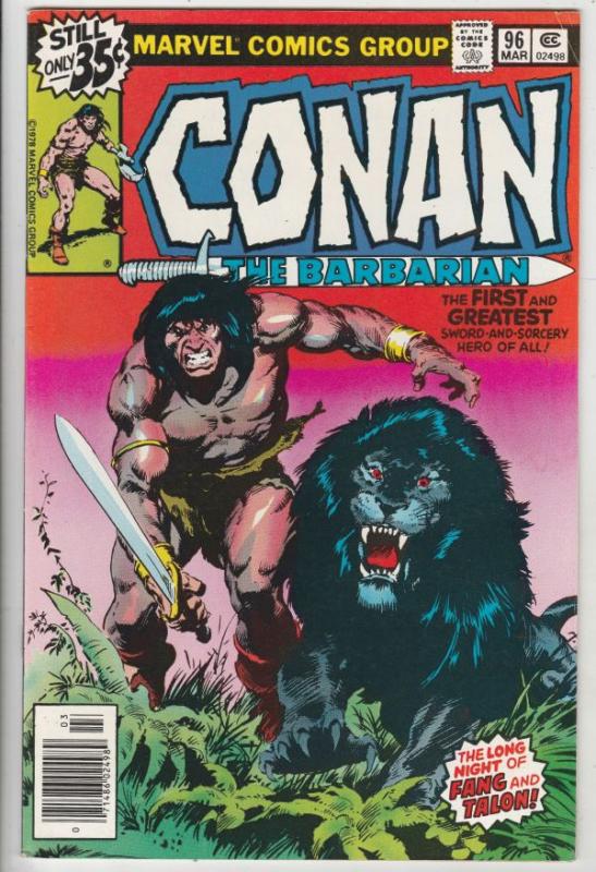 Conan the Barbarian #96 (Mar-79) VF+ High-Grade Conan the Barbarian