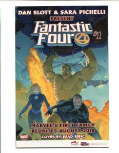 True Believers: Fantastic Four #1 - Signed by Joe Sinnott, Galactus (9.2OB) 2018