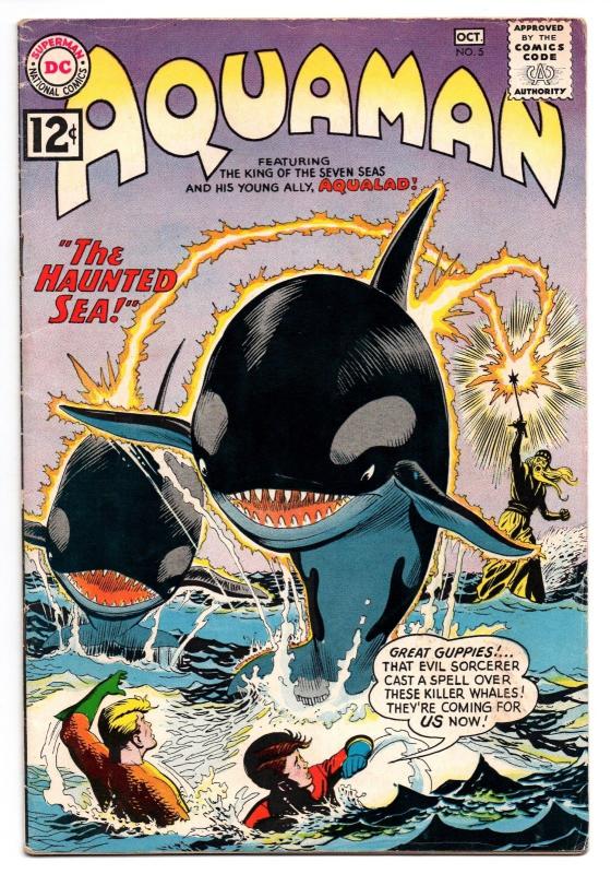 Aquaman #5 (Sep-Oct 1962, DC) - Very Good+