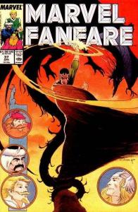 Marvel Fanfare (1982 series)  #37, NM + (Stock photo)